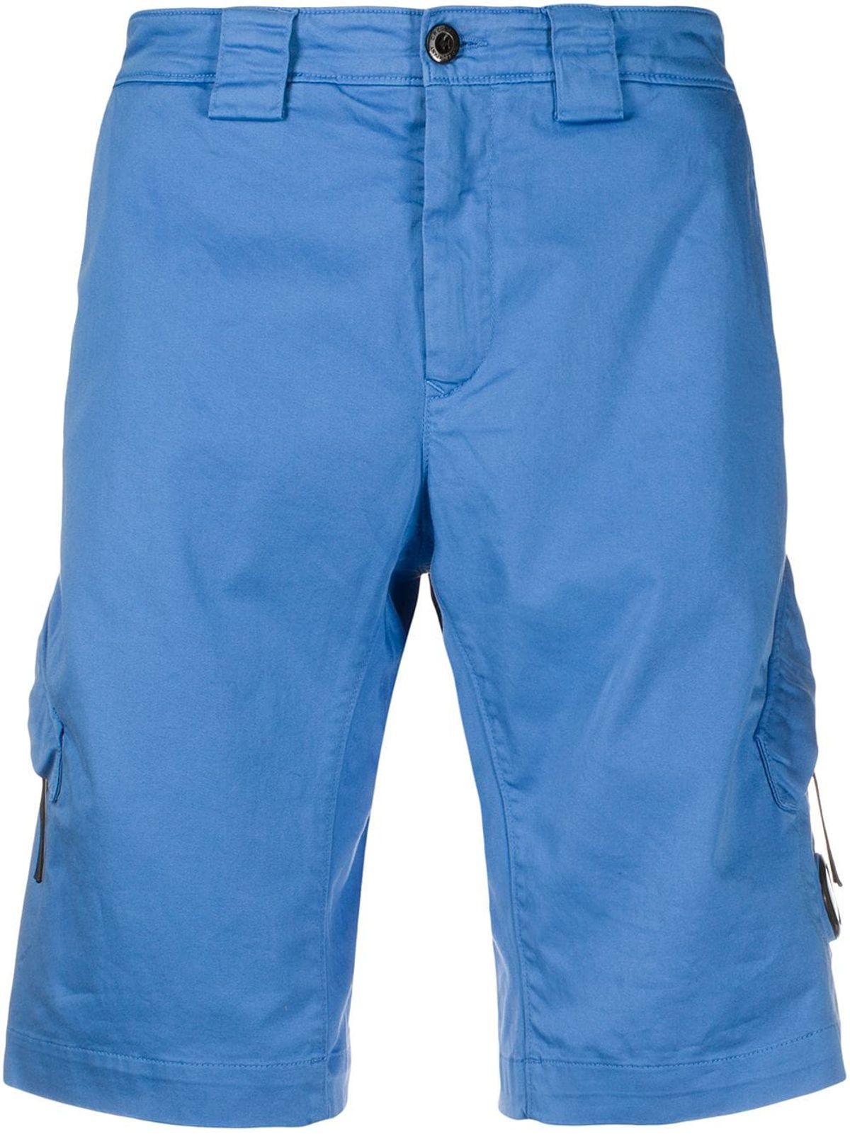 C.P. Company Multi-pocket Bermuda Shorts In Blue