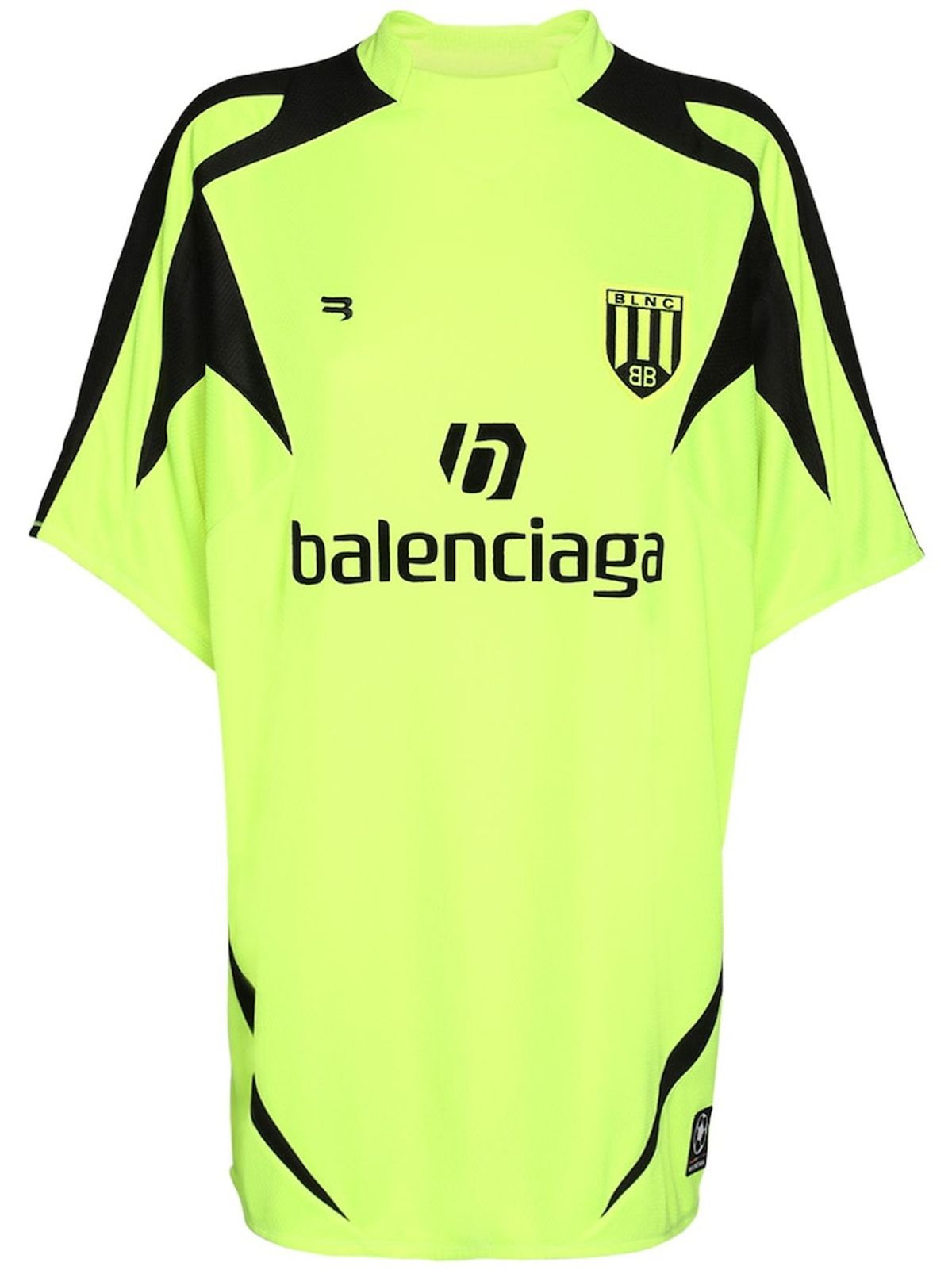 Balenciaga Oversized Logo Mesh Football T-Shirt