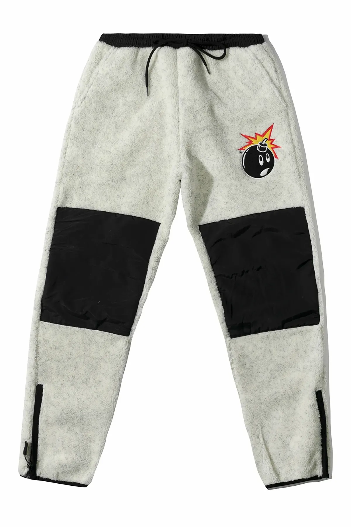 The Hundreds Lodge White Sherpa Pants