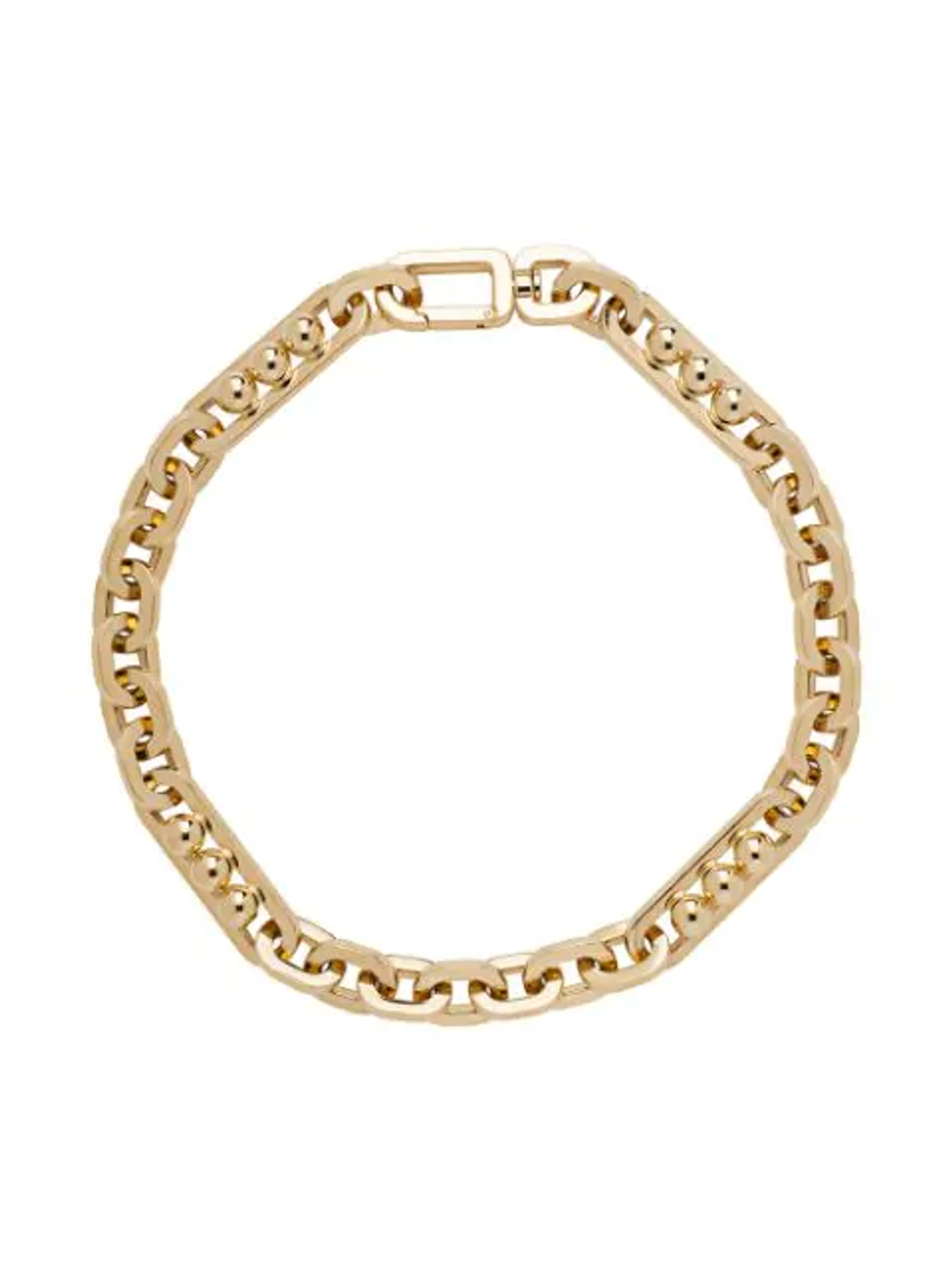 Prada Ball Details Chain Choker In Gold WHAT’S ON THE STAR?