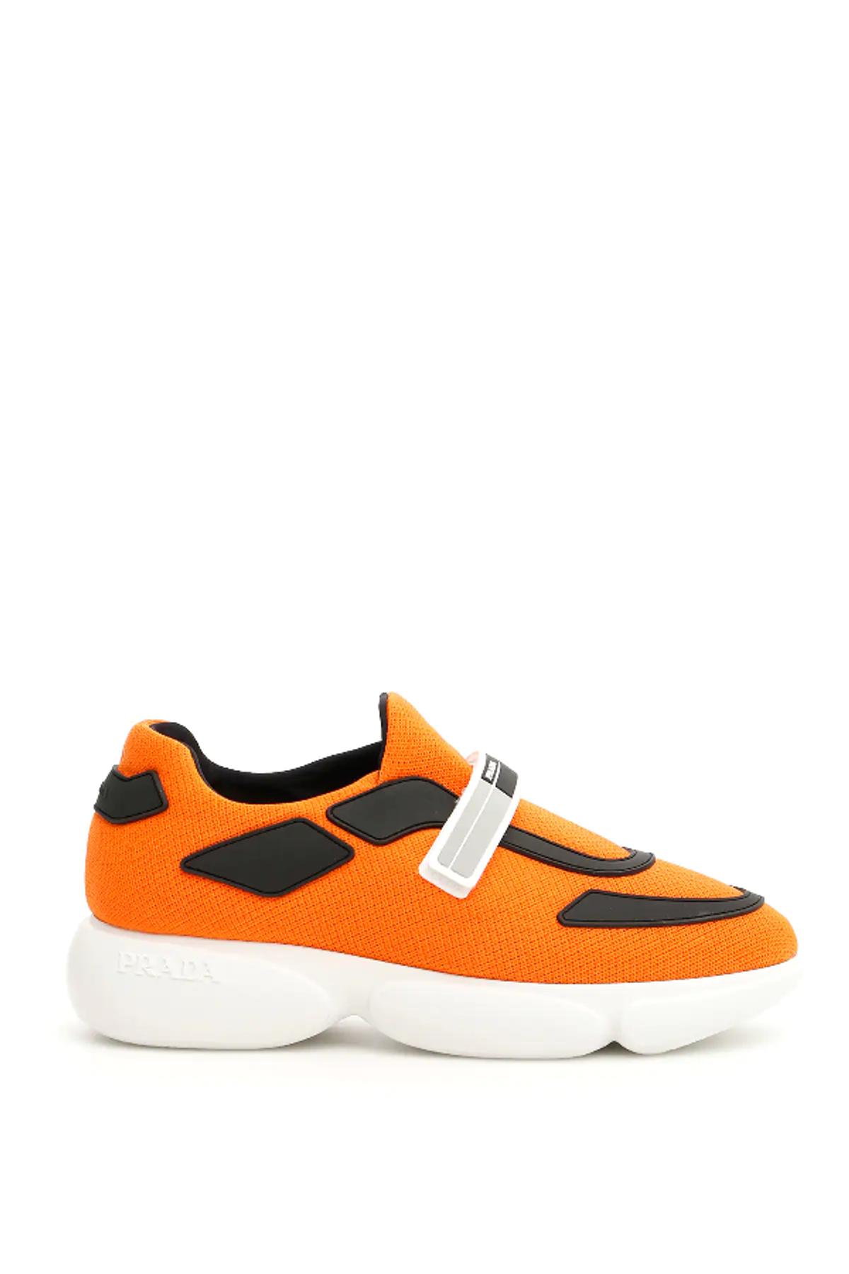 prada cloudbust sneakers orange