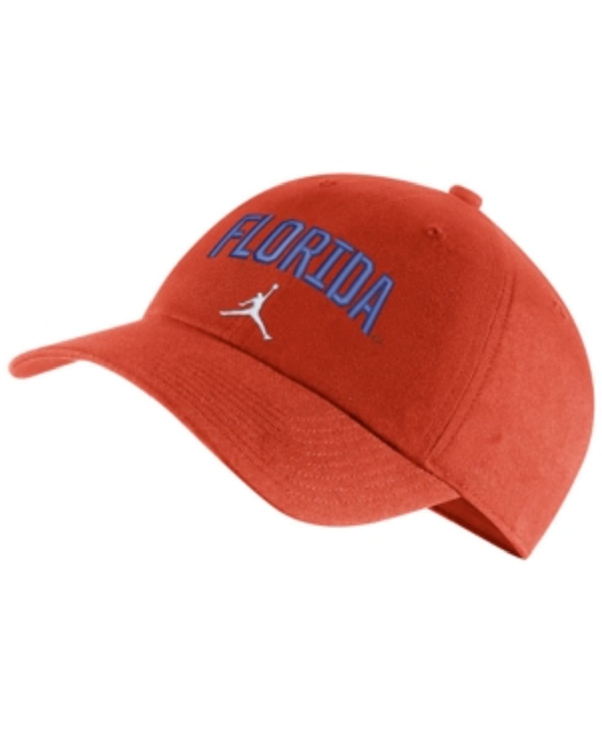 Jordan Florida Gators Heritage 86 Wordmark Swoosh Strapback Cap In Orange