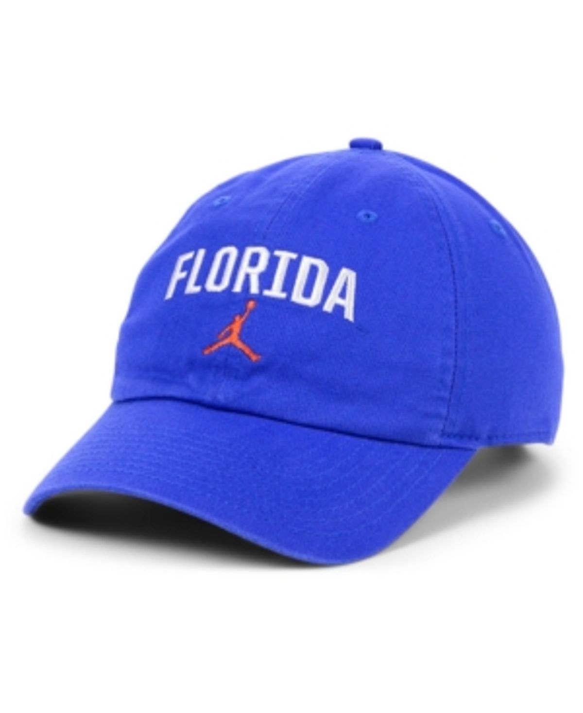 Jordan Florida Gators Heritage 86 Wordmark Swoosh Strapback Cap In Royalblue