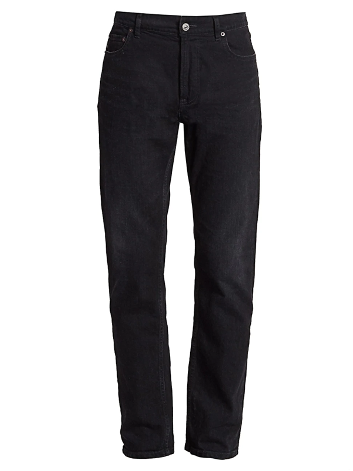 Balenciaga Classic Skinny Jeans In Washed Black