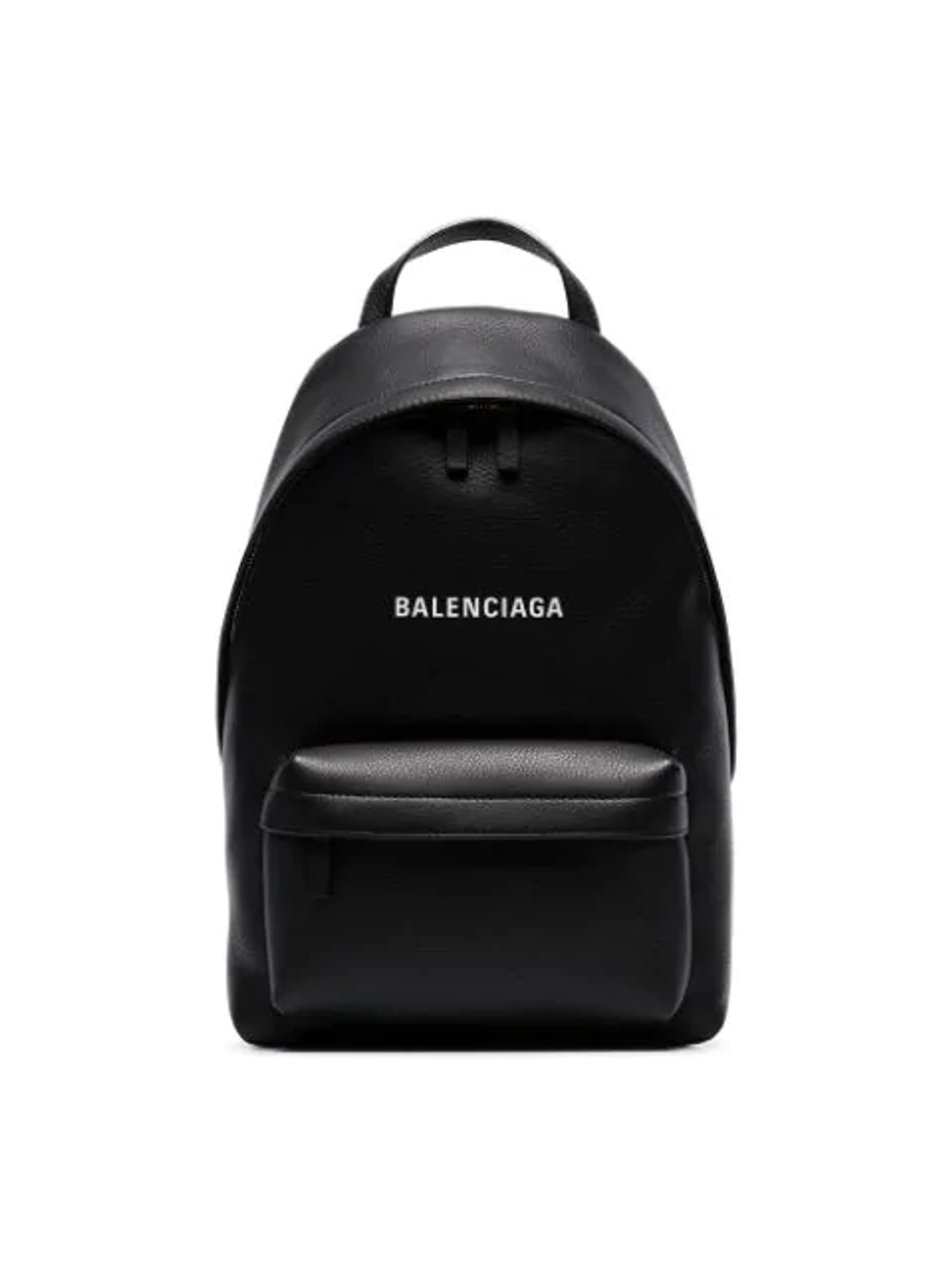 Balenciaga Everyday Printed Textured-leather Backpack In Black