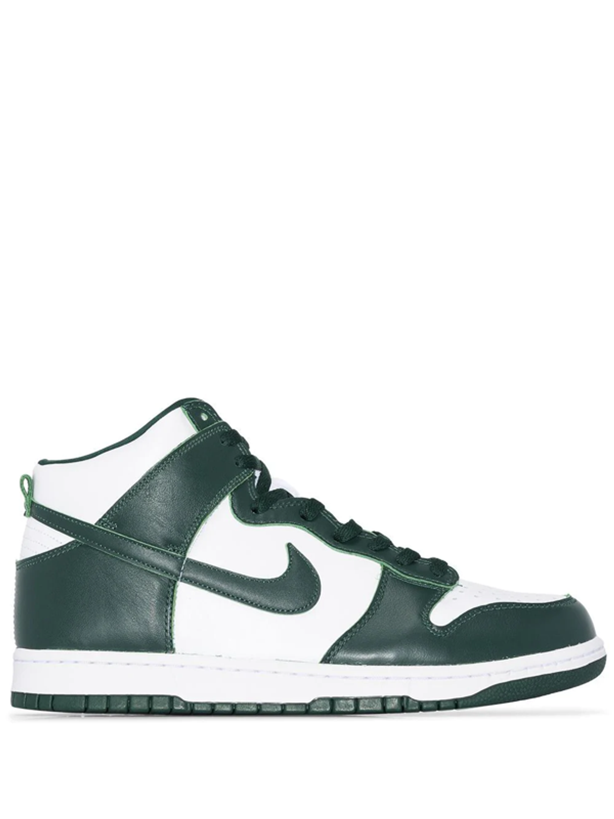 spartan green dunks on feet