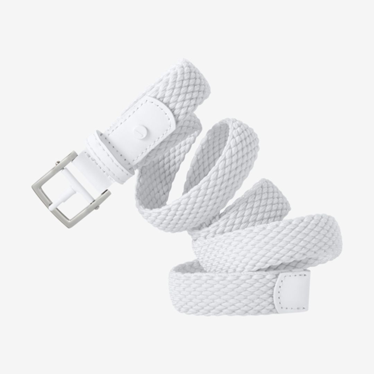 nike belt white