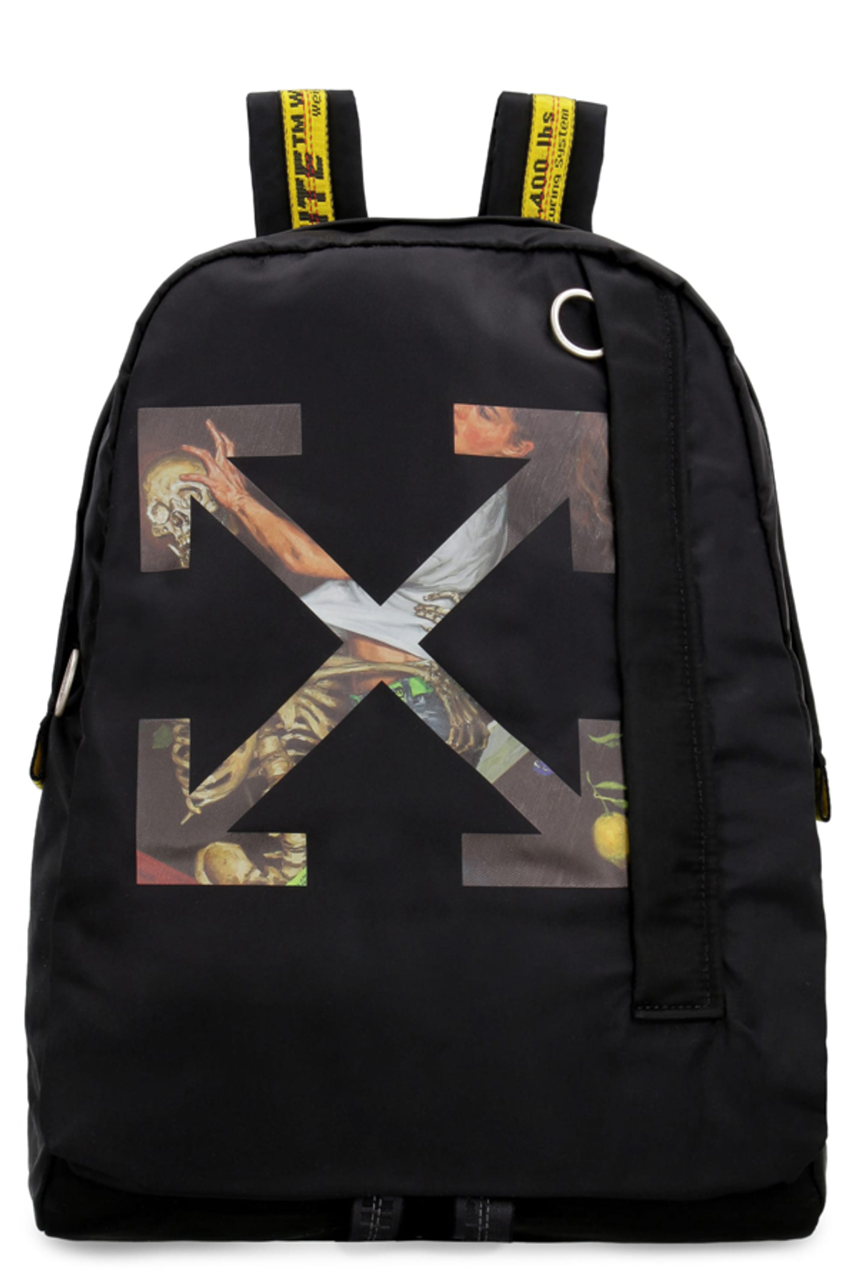 OffWhite Logo Detail Nylon Backpack In Black WHAT’S ON THE STAR?