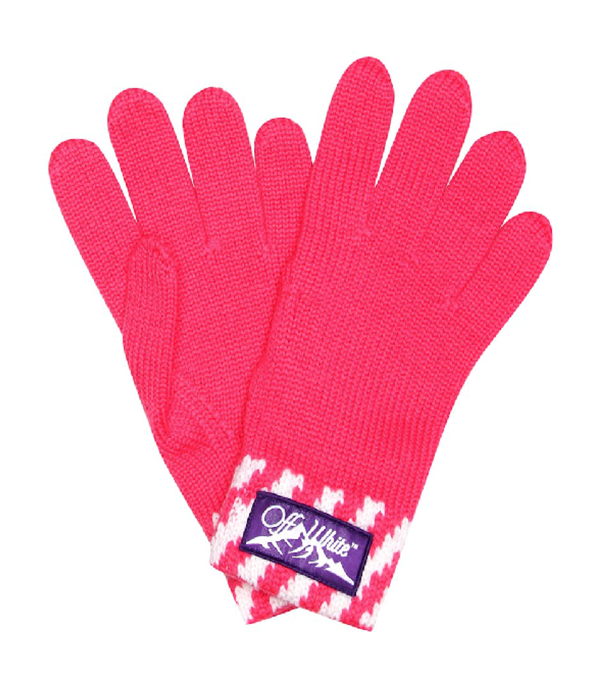 Off-White Exclusive To Mytheresa - Wool Gloves In Pink
