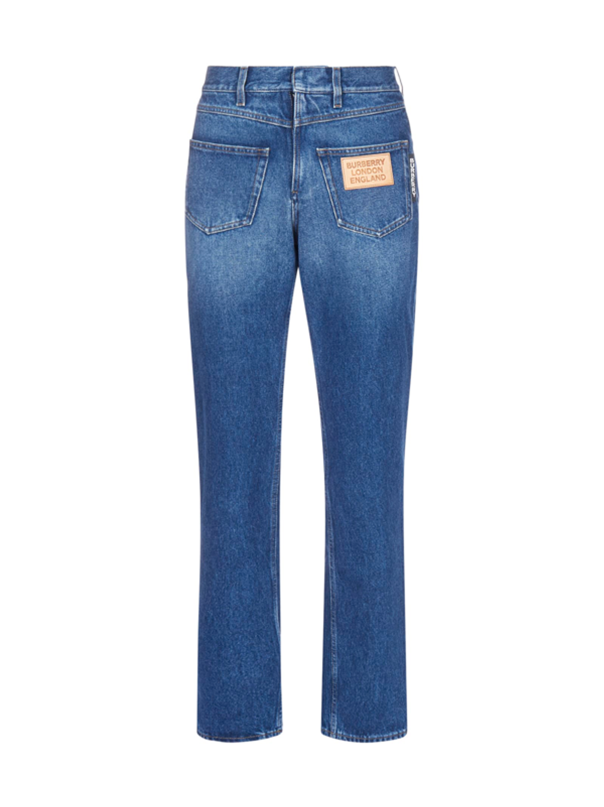 Burberry Work Wear Jeans In Indigo Blue