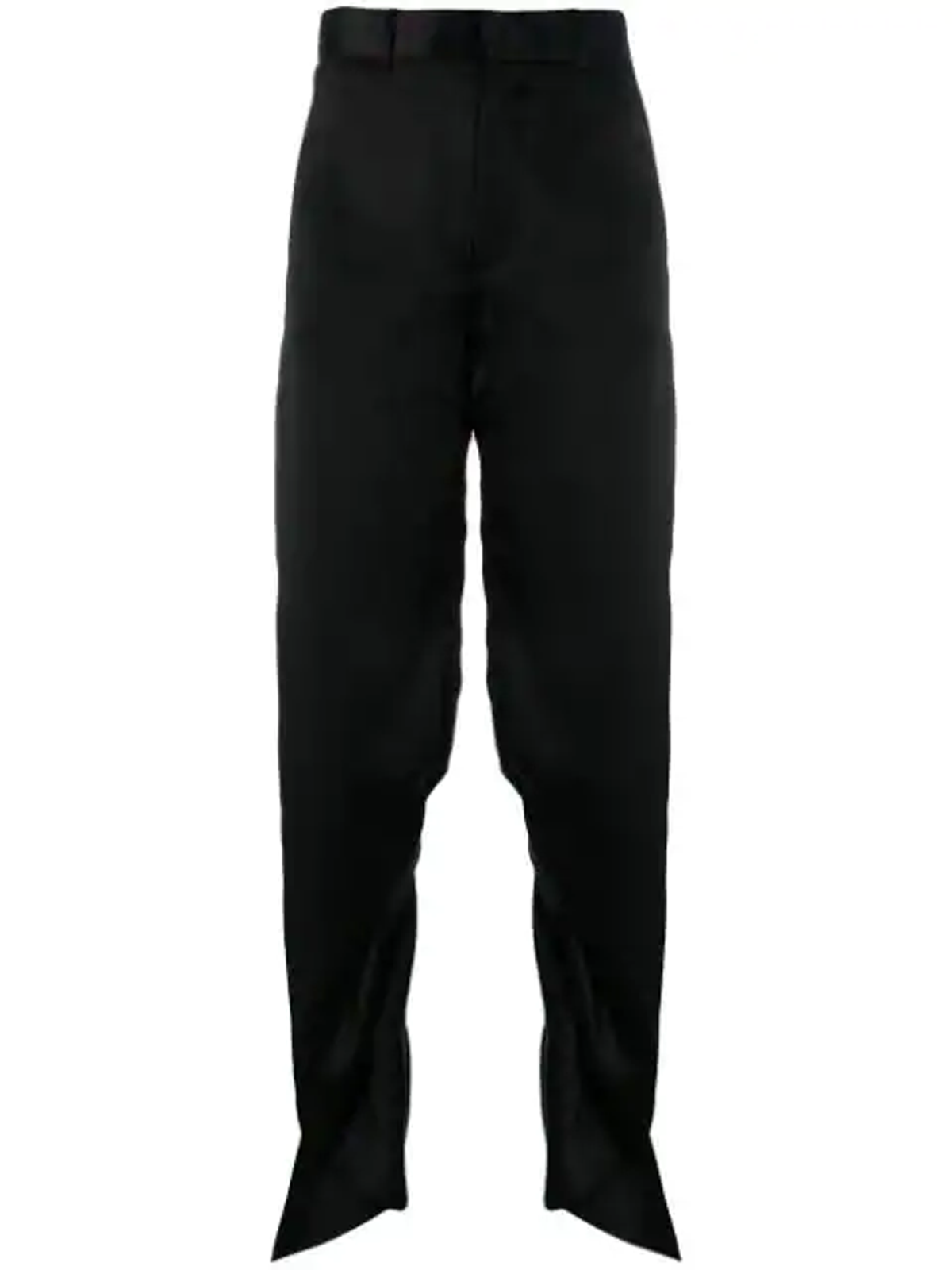 Y/Project Ruffle Style Palazzo Pants In Black