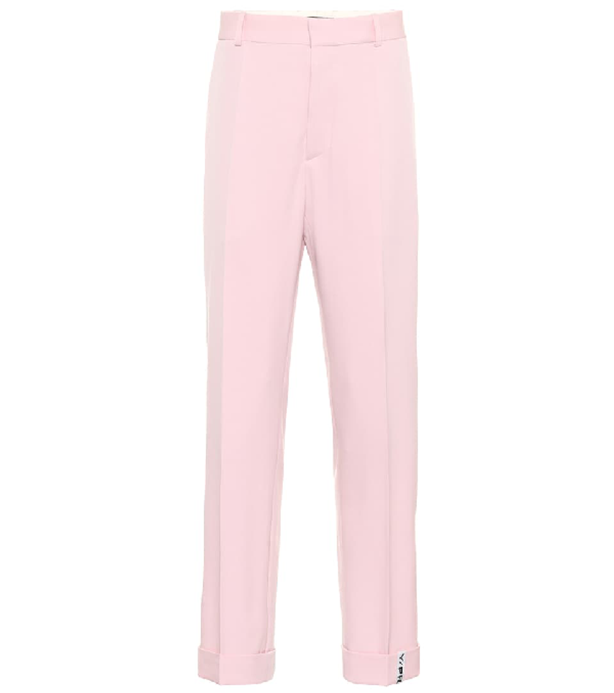 Y/Project Stretch Wool Mid-rise Pants In Pink