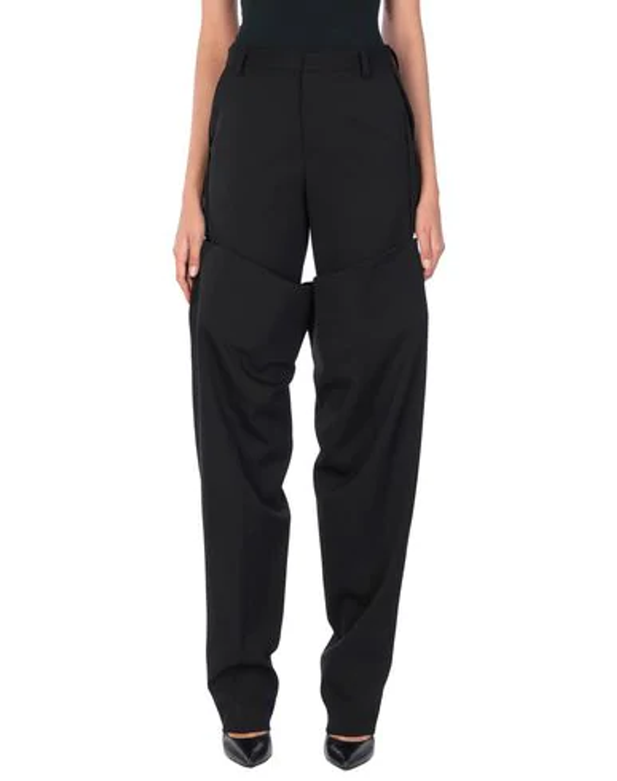 Y/Project Casual Pants In Black WHAT’S ON THE STAR?