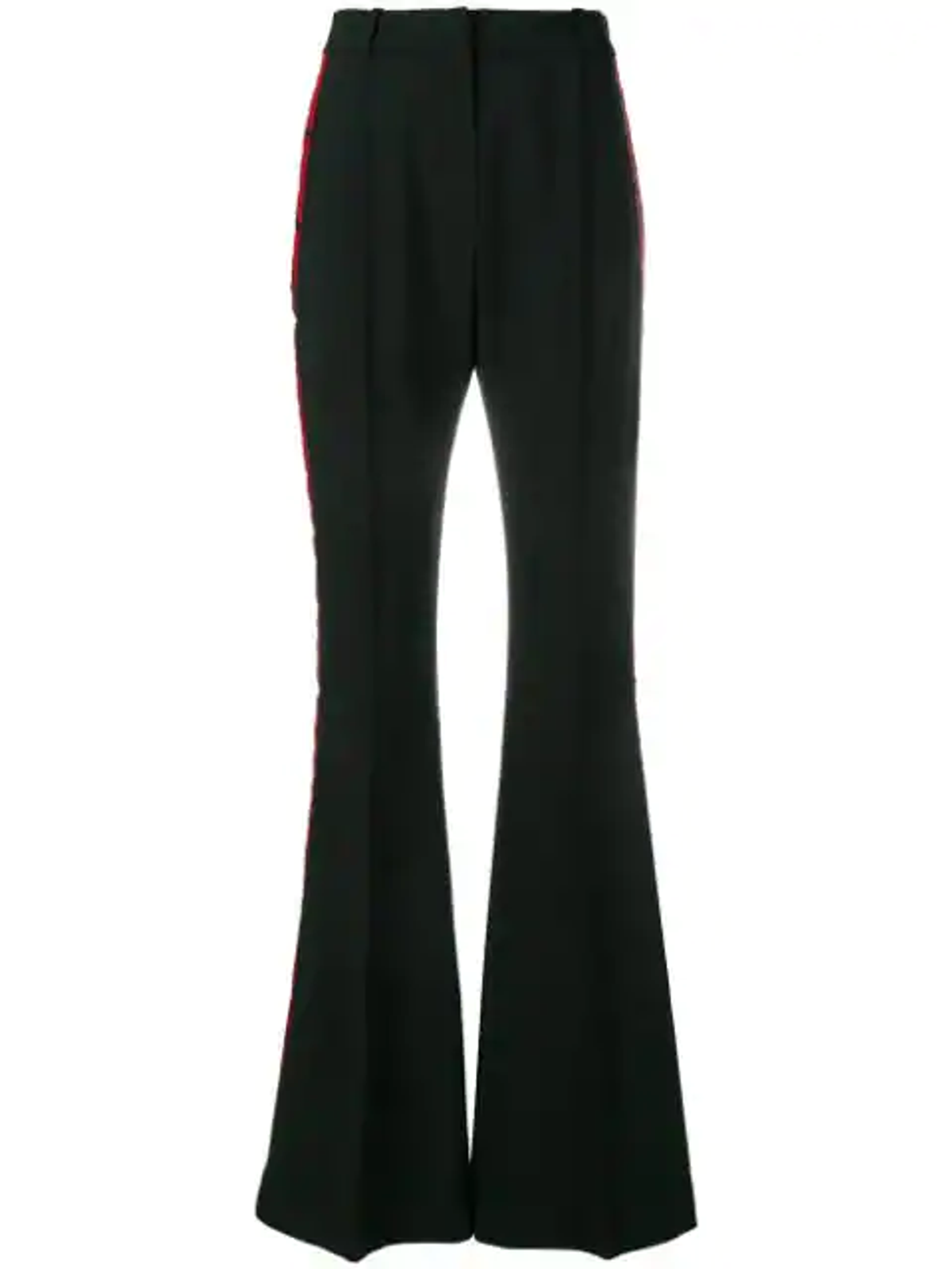 Faith Connexion Side Stripe Flared Trousers In Black