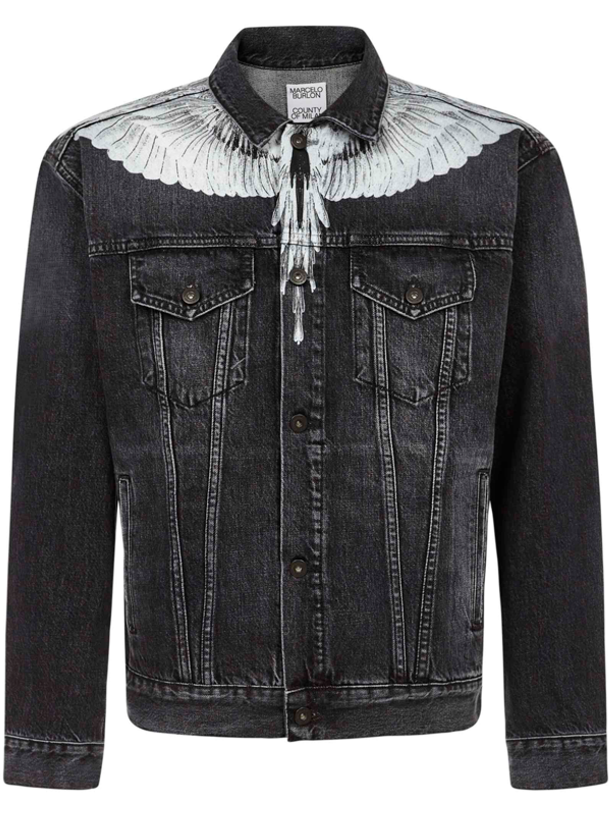 Marcelo Burlon County of Milan Jacket In Black