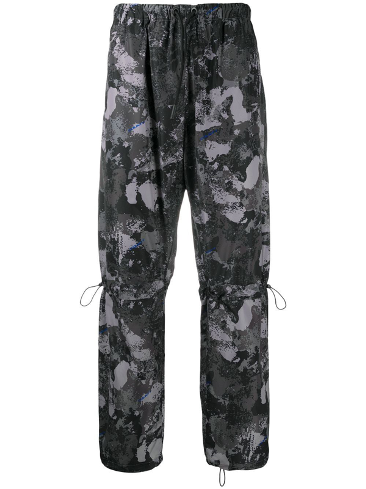 Marcelo Burlon County of Milan Marcelo Burlon Mens Cmca133e20fab0020745 Grey Polyester Pants