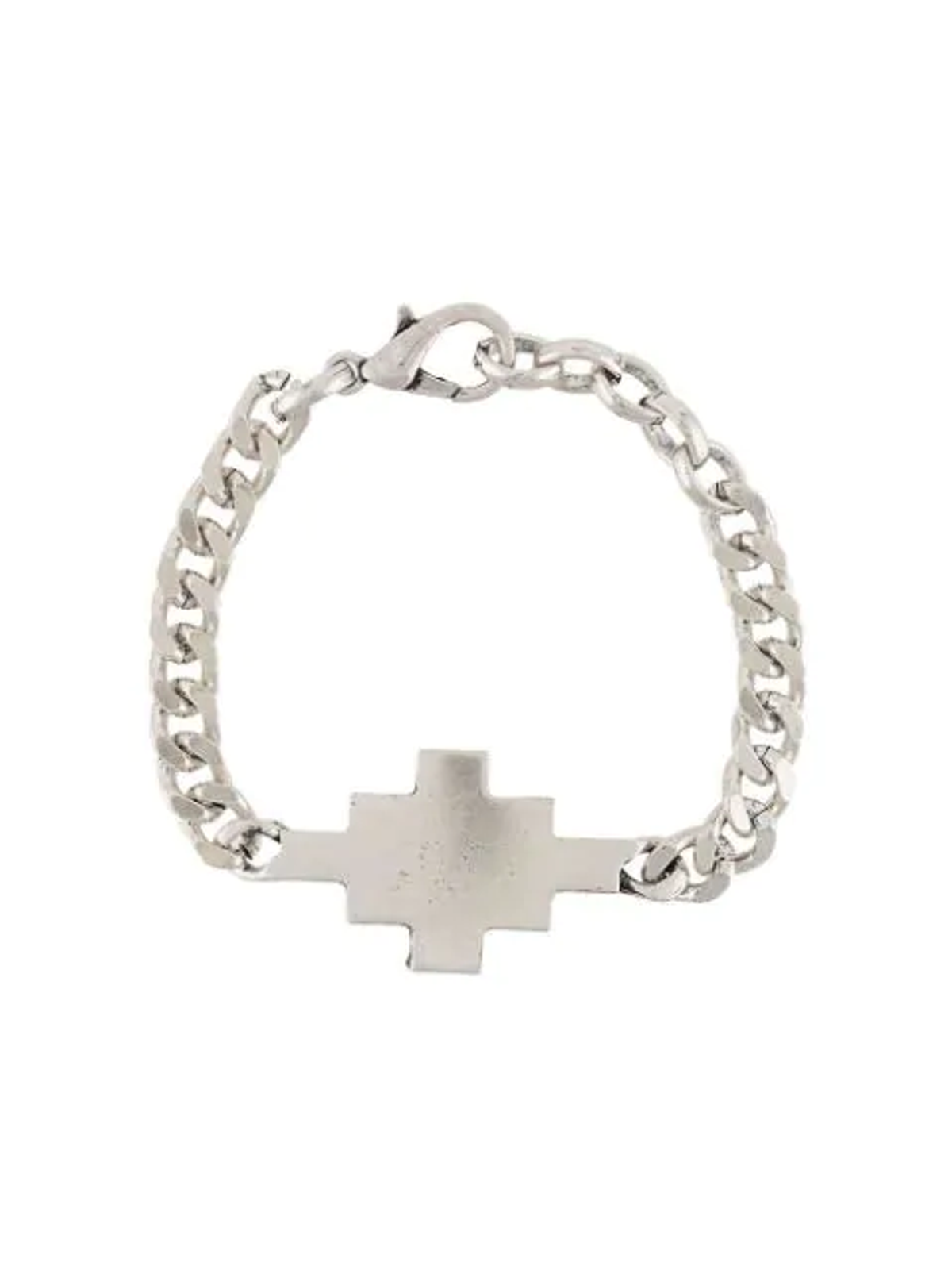 Marcelo Burlon County of Milan Cross Charm Bracelet In Silver