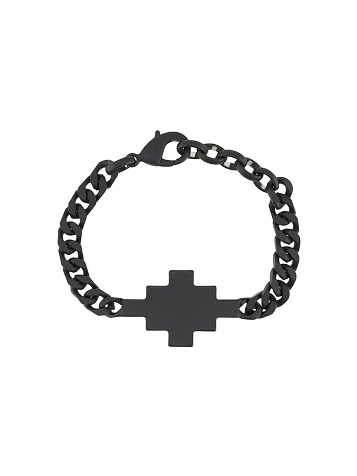 Marcelo Burlon County of Milan Marcelo Burlon Mens Black Metal Bracelet