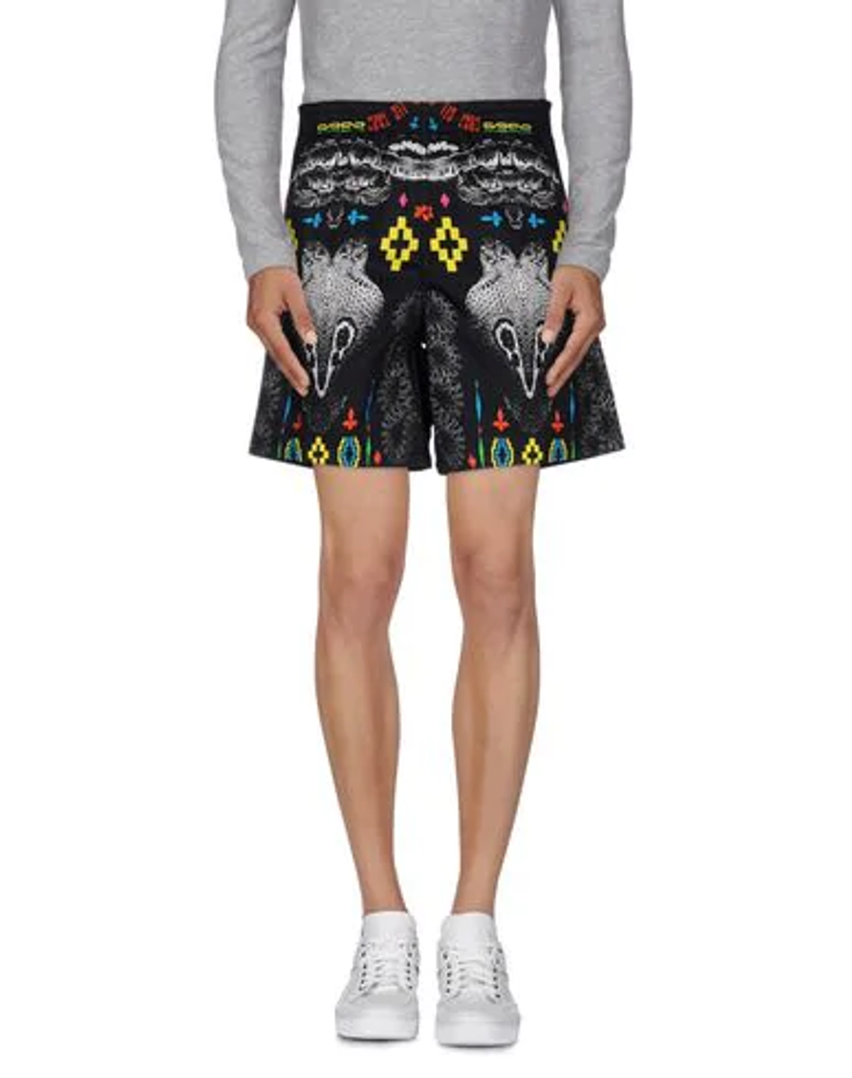 Marcelo Burlon County of Milan Shorts & Bermuda In Black