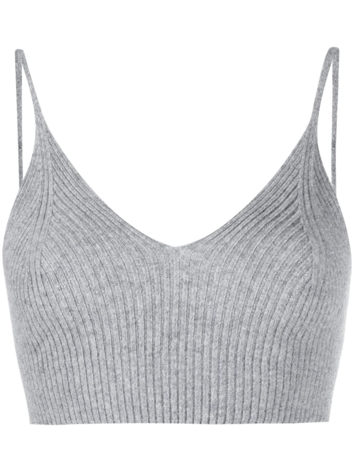 Philosophy Di Lorenzo Serafini Cropped Cashmere Vest In Grau