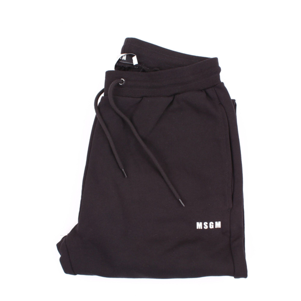MSGM Mens 2640mp62195299nero Black Other Materials Pants