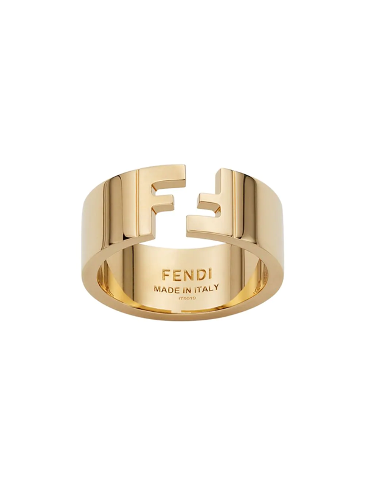 Fendi crystal detail pendant ring Clearance