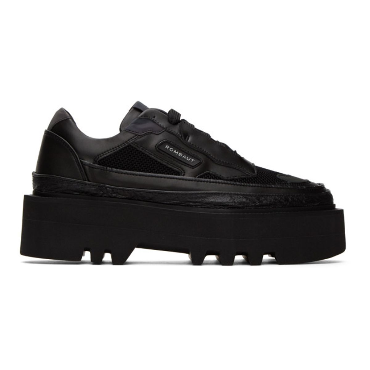 Rombaut Rombaut Black Protect Elevator Lace-up Boots