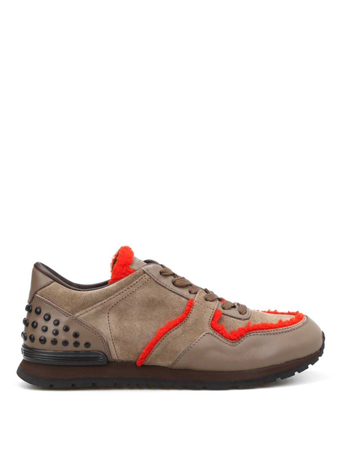 Tod's Tods Lace Up Gommini Sneakers In Multi