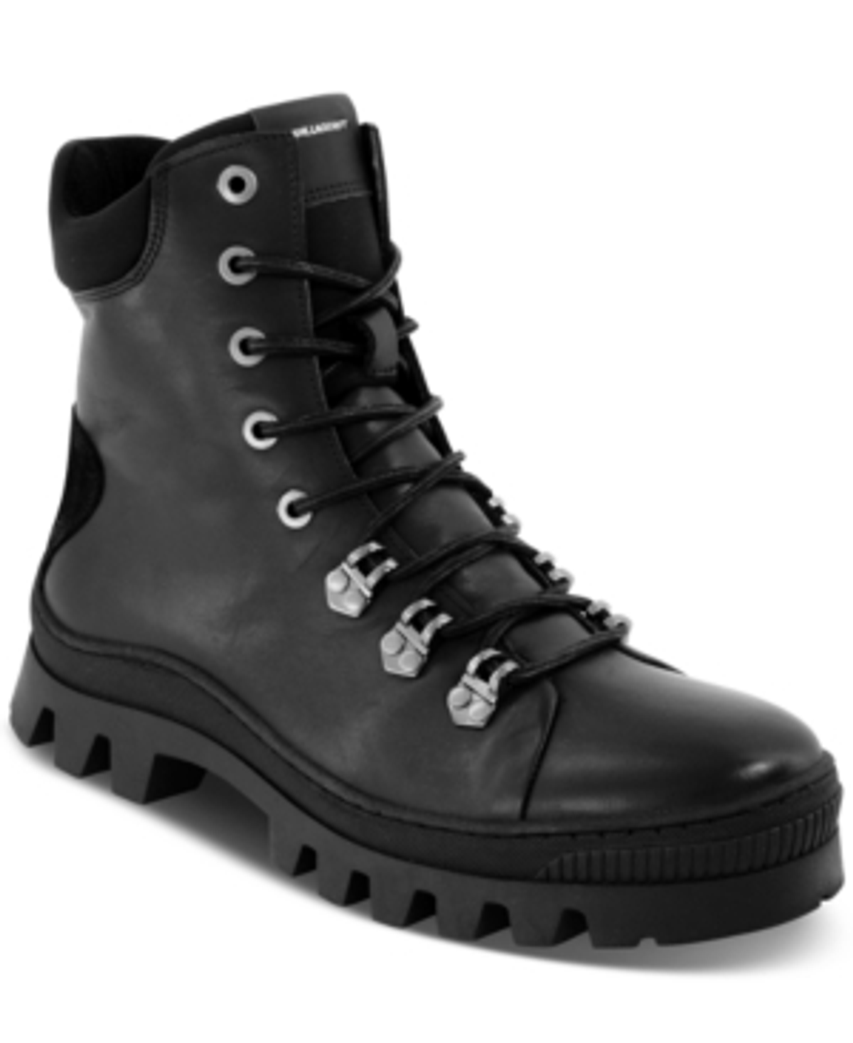Karl Lagerfeld Mens Hiker Boots Mens Shoes In Black