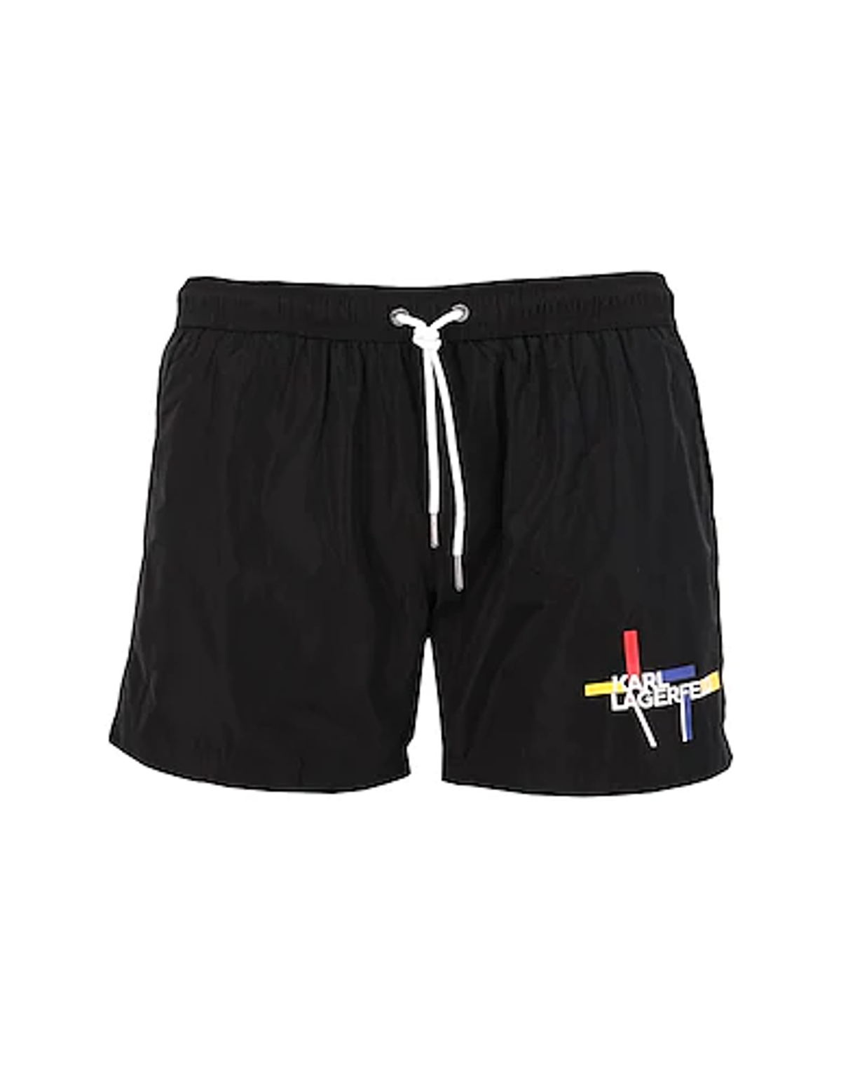 Karl Lagerfeld Black Polyamide Women Swim Briefs