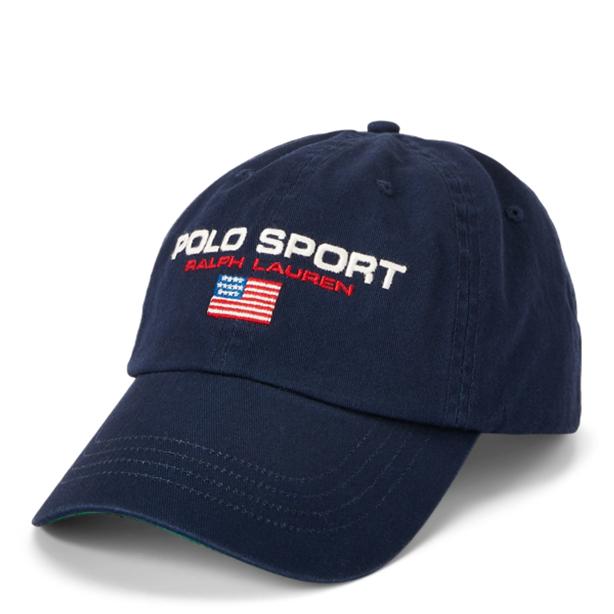 Ralph Lauren Polo Sport Chino Ball Cap In Newport Navy