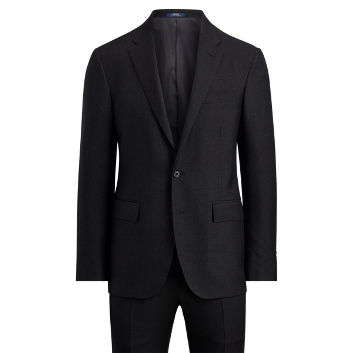 Ralph Lauren Polo Wool Twill Suit In Charcoal