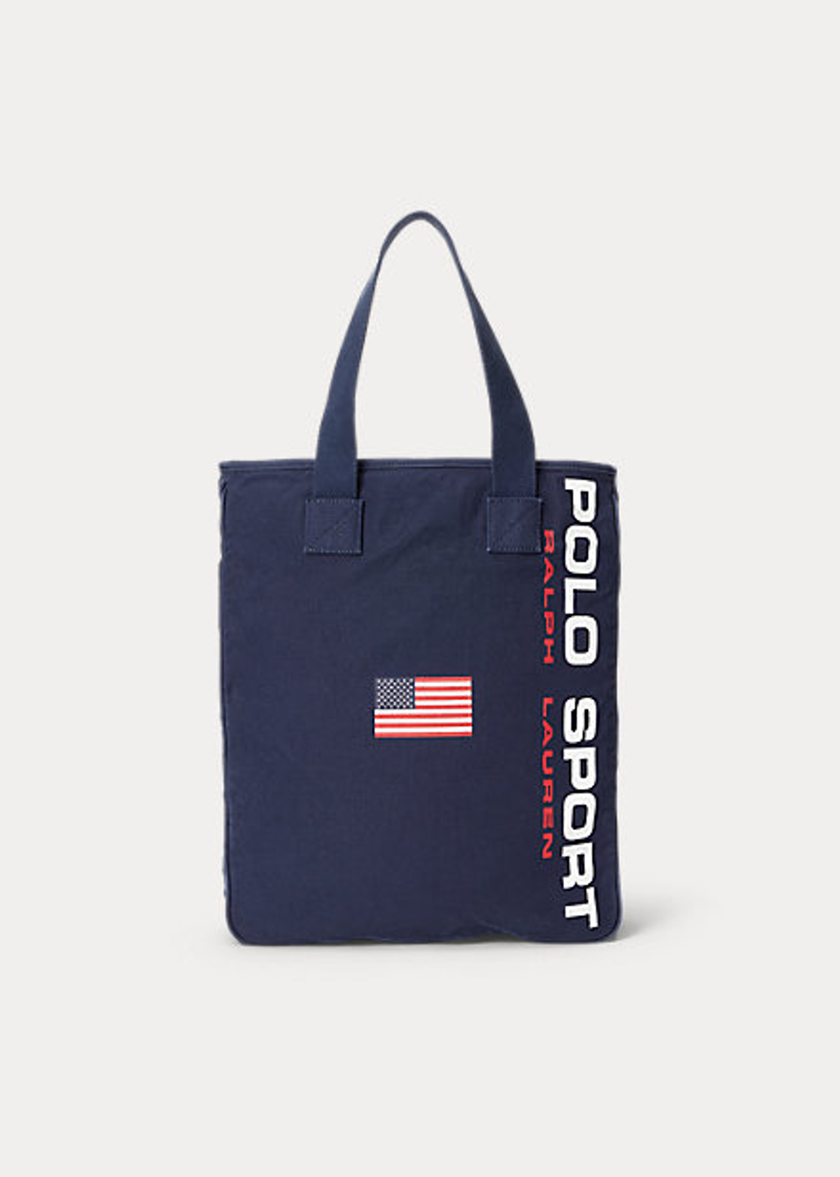 Ralph Lauren Canvas Polo Sport Tote In Navy