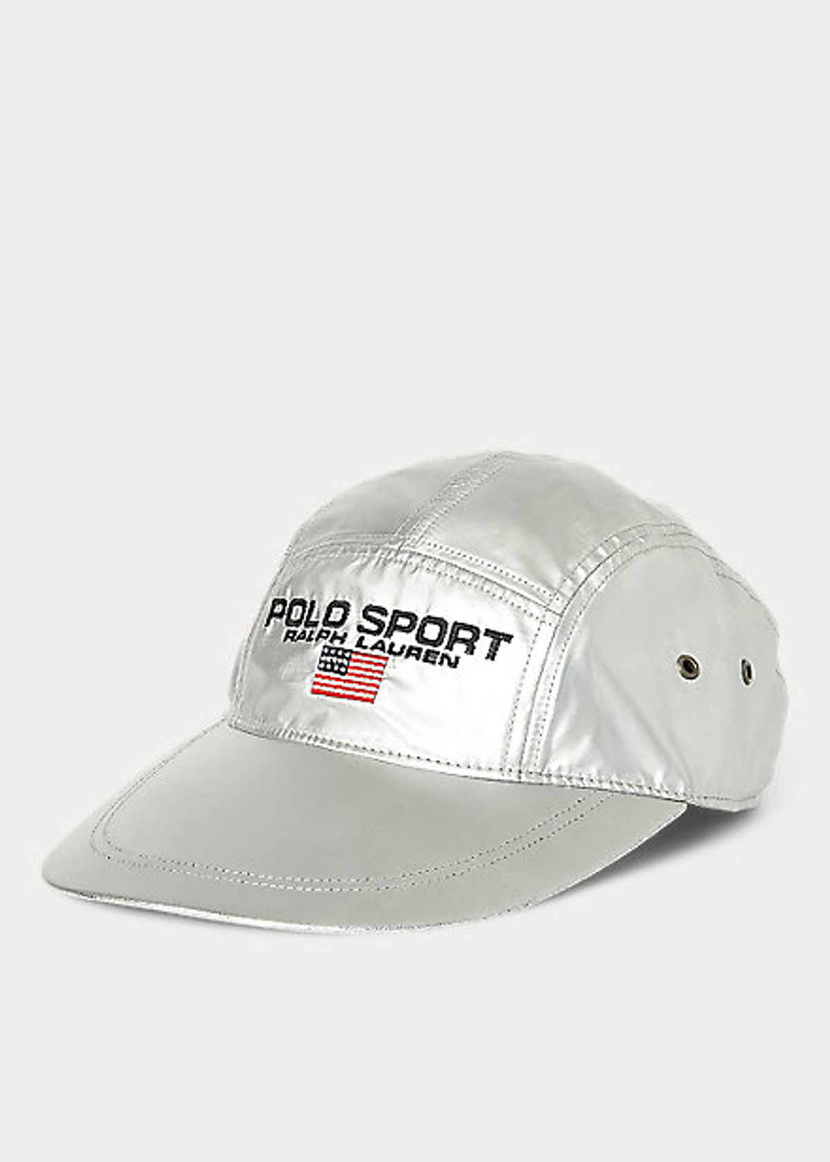 Ralph Lauren Limited-edition Metallic Cap In Silver