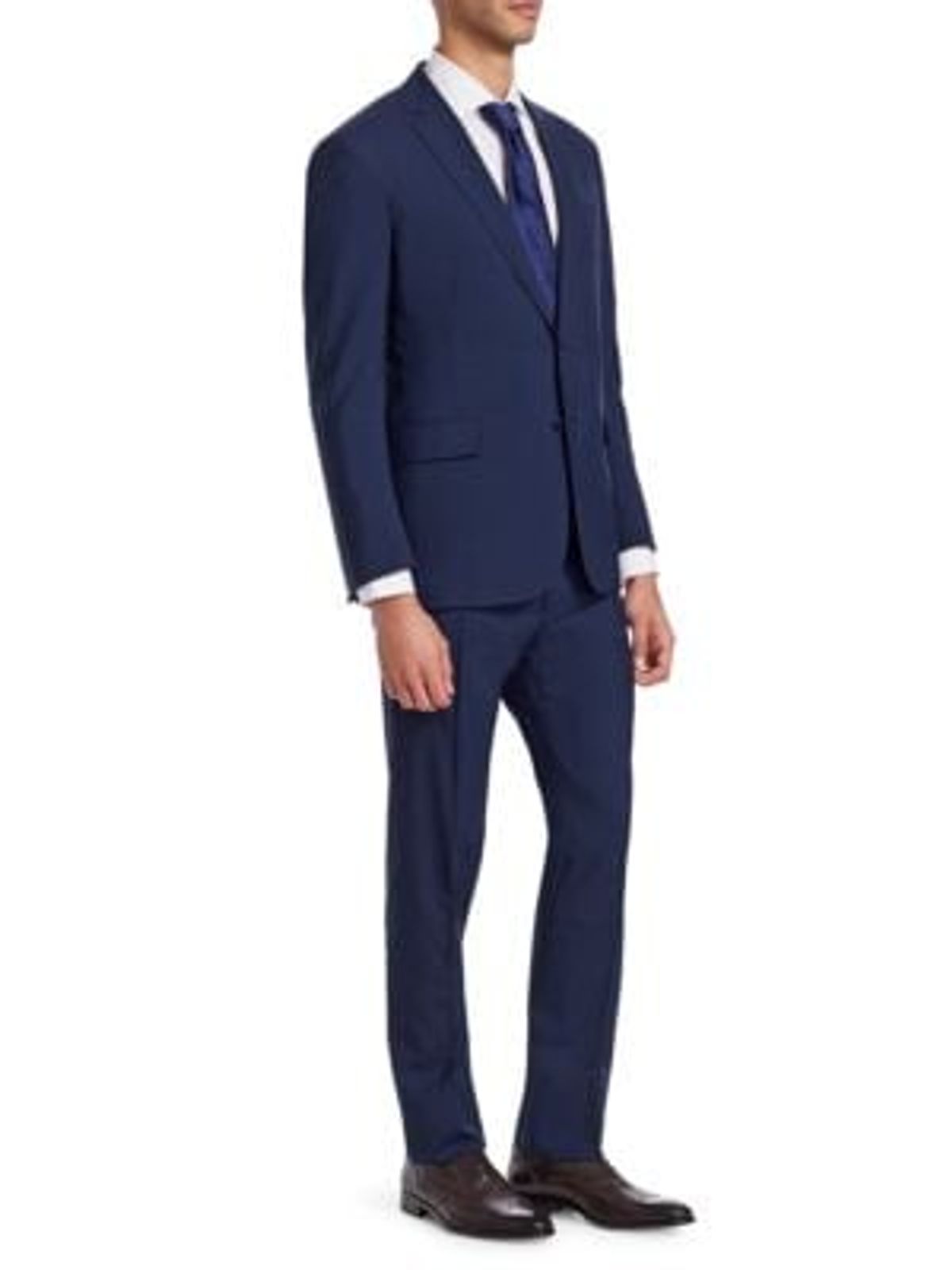 Ralph Lauren Slim-fit Nigel Two-button Wool Suit In Blue