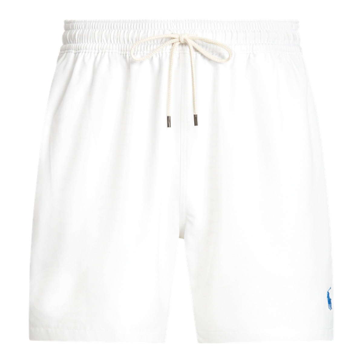 Ralph Lauren 5.5-inch Traveler Swim Trunk In White