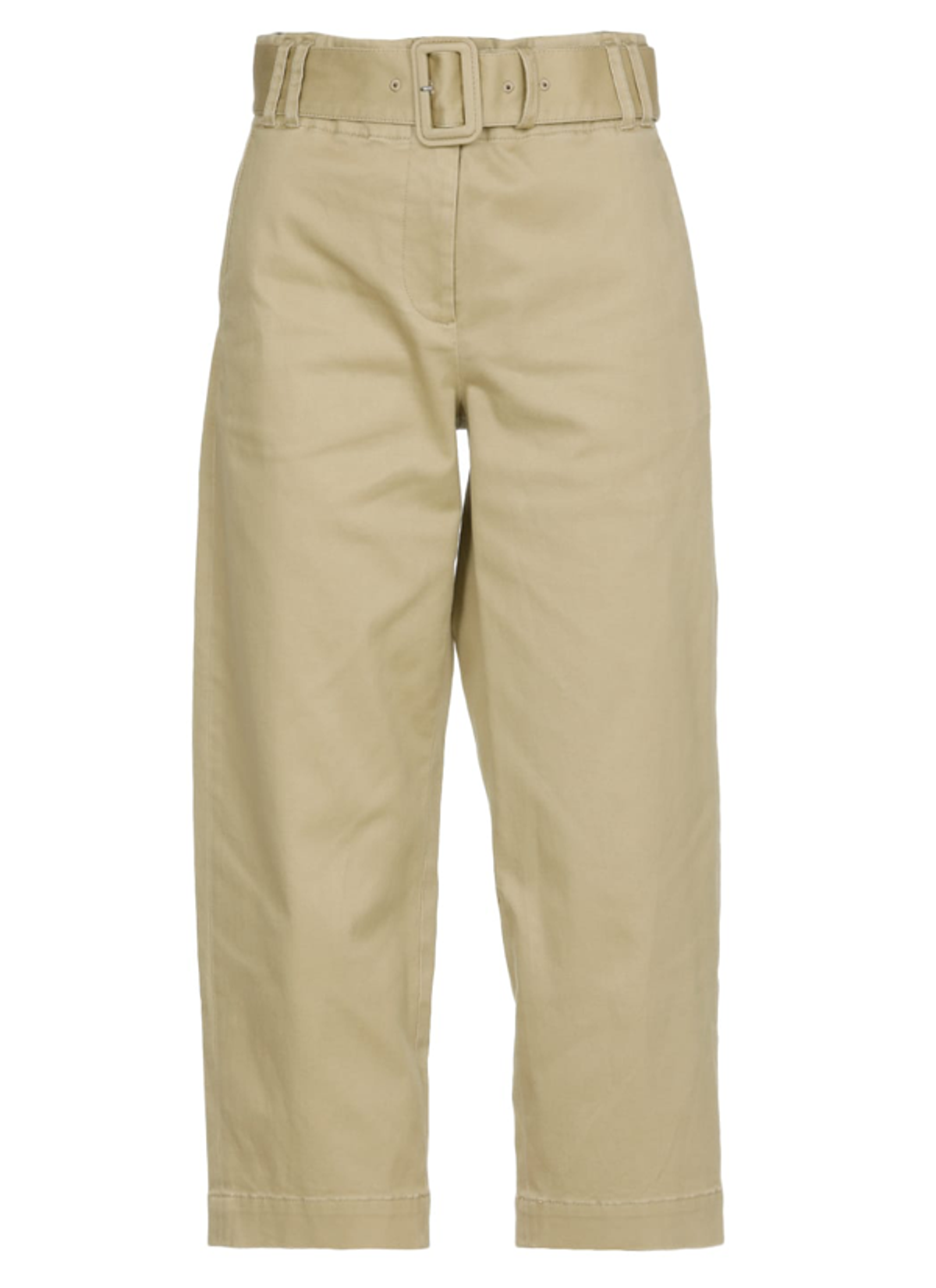 Proenza Schouler Trousers With Belt In Natural
