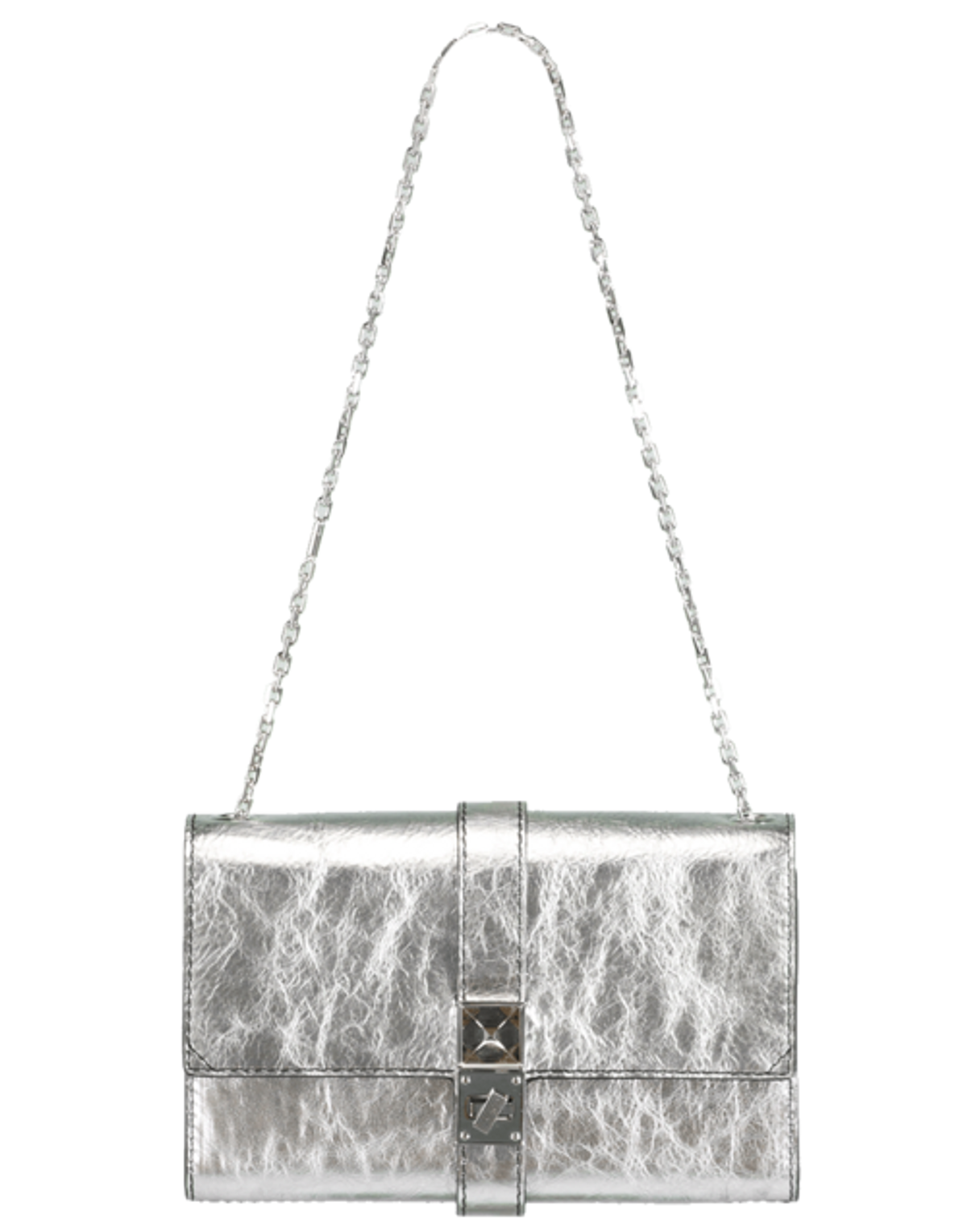 Proenza Schouler Metallic Ps11 Leather Chain Bag