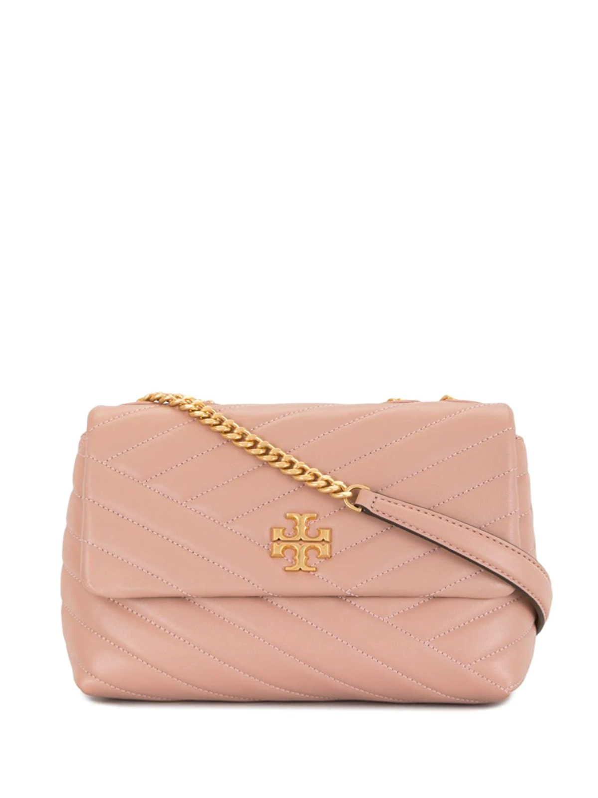Tory Burch Kira Small Leather Shoulder Bag In Pink
