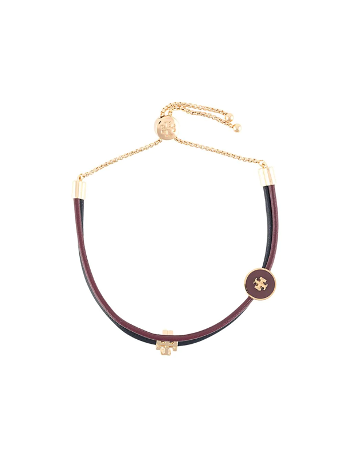 Tory Burch Kira Enameled Slider Bracelet In Gold WHAT’S ON THE STAR?