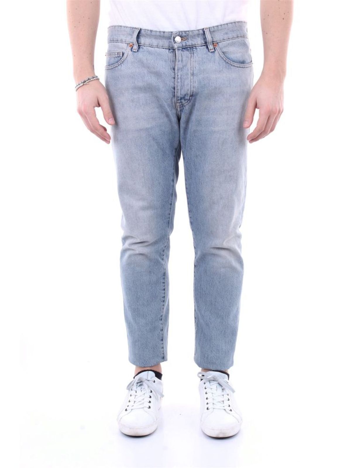 IRO Mens Al362mm22petryjeanschiaro Blue Cotton Jeans