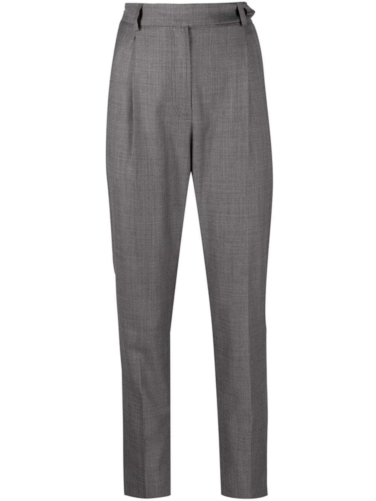 IRO High Waist Tapered Tailored Trousers In Grey