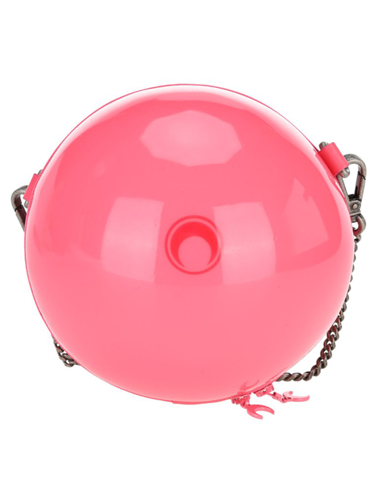Marine Serre Marine Serre Dream Ball Zipped Shoulder Bag In Pink
