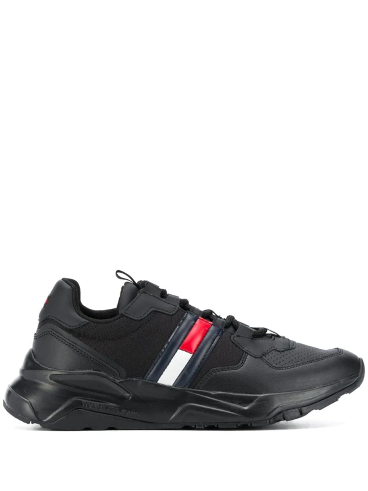 Tommy Jeans Scarpe Running Sneakers In Black