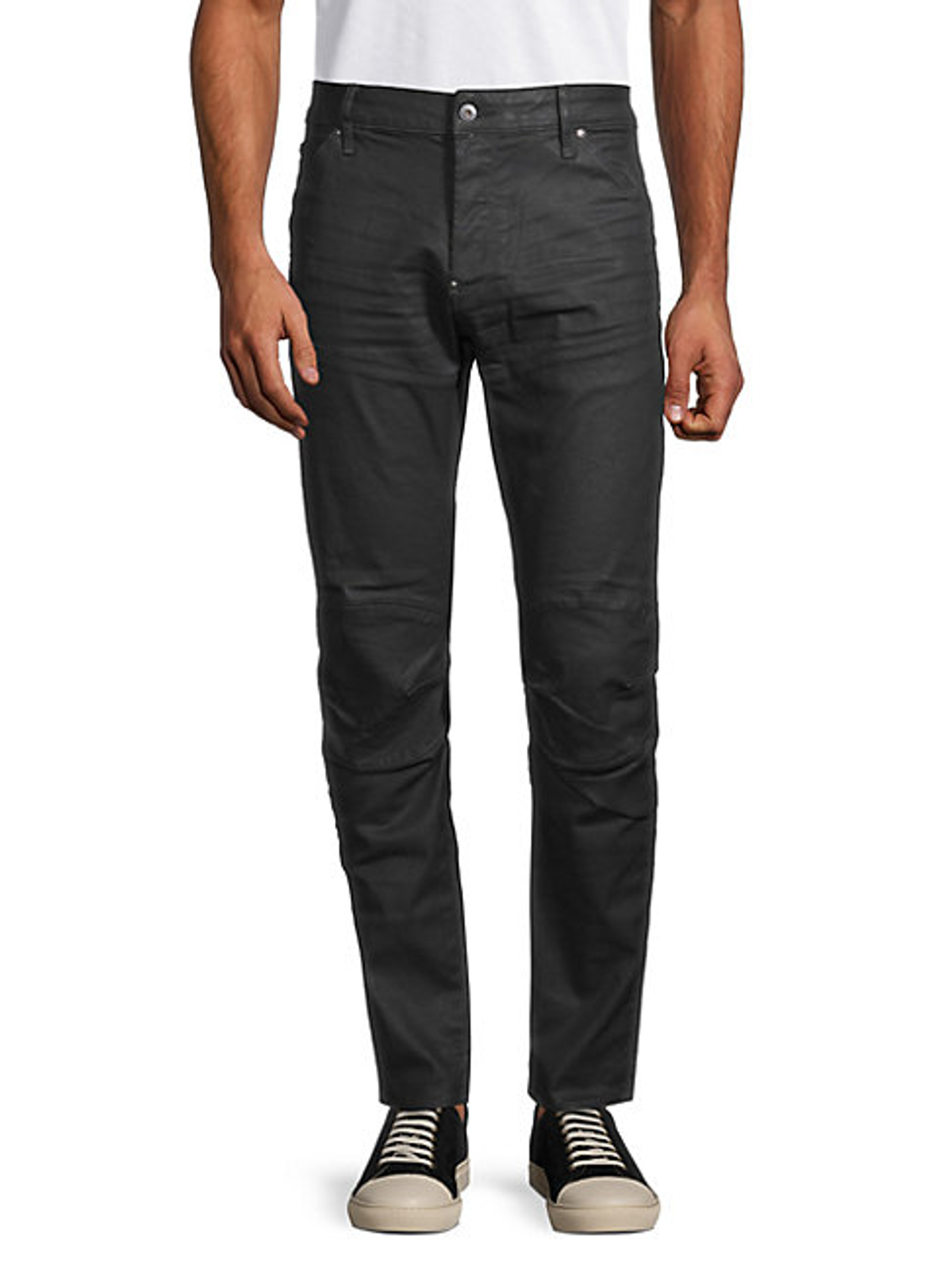 G-Star RAW Slim-fit Stretch-cotton Pants In Dark
