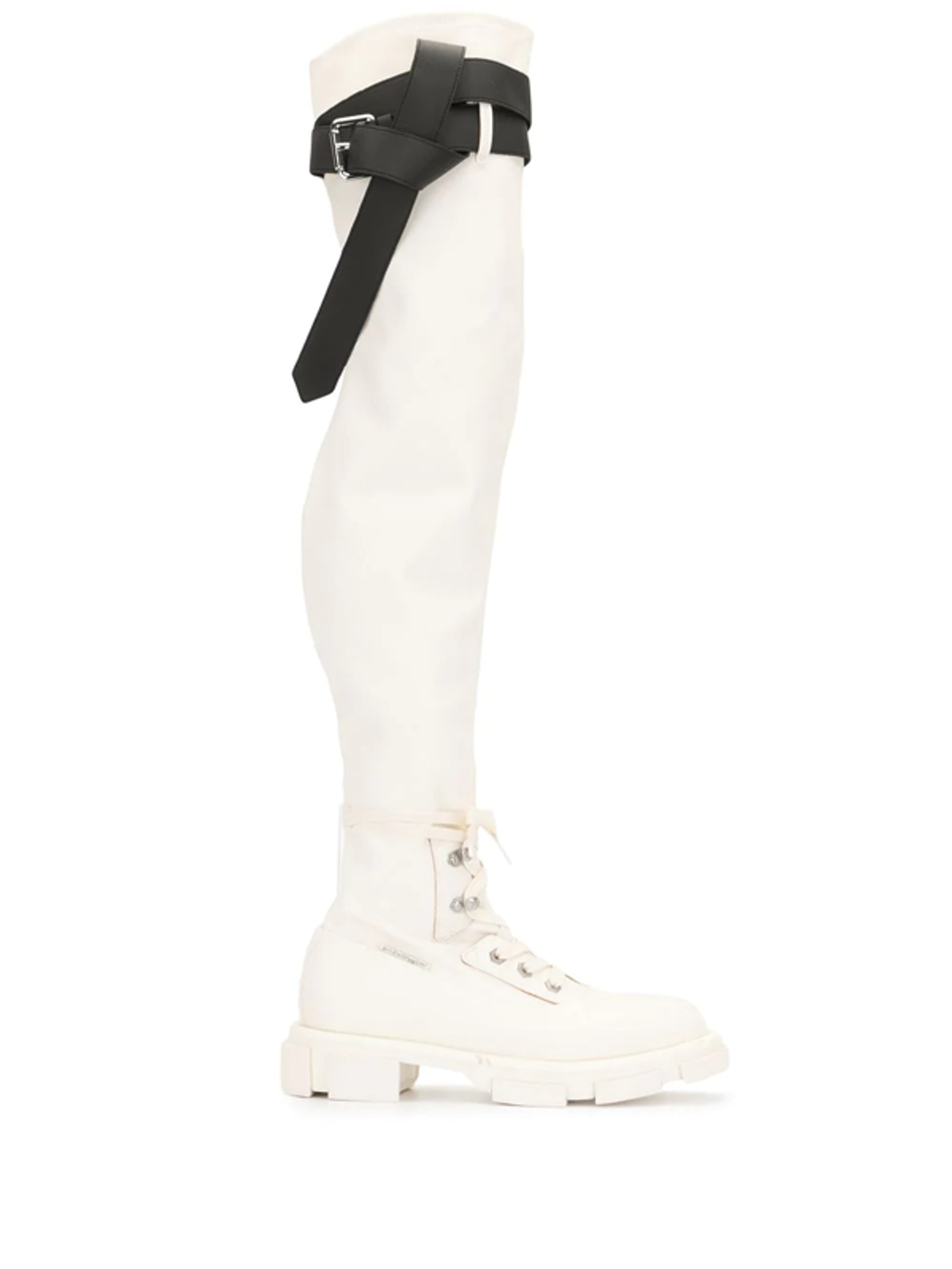 Monse X Both Gao Thigh-high Boots In White