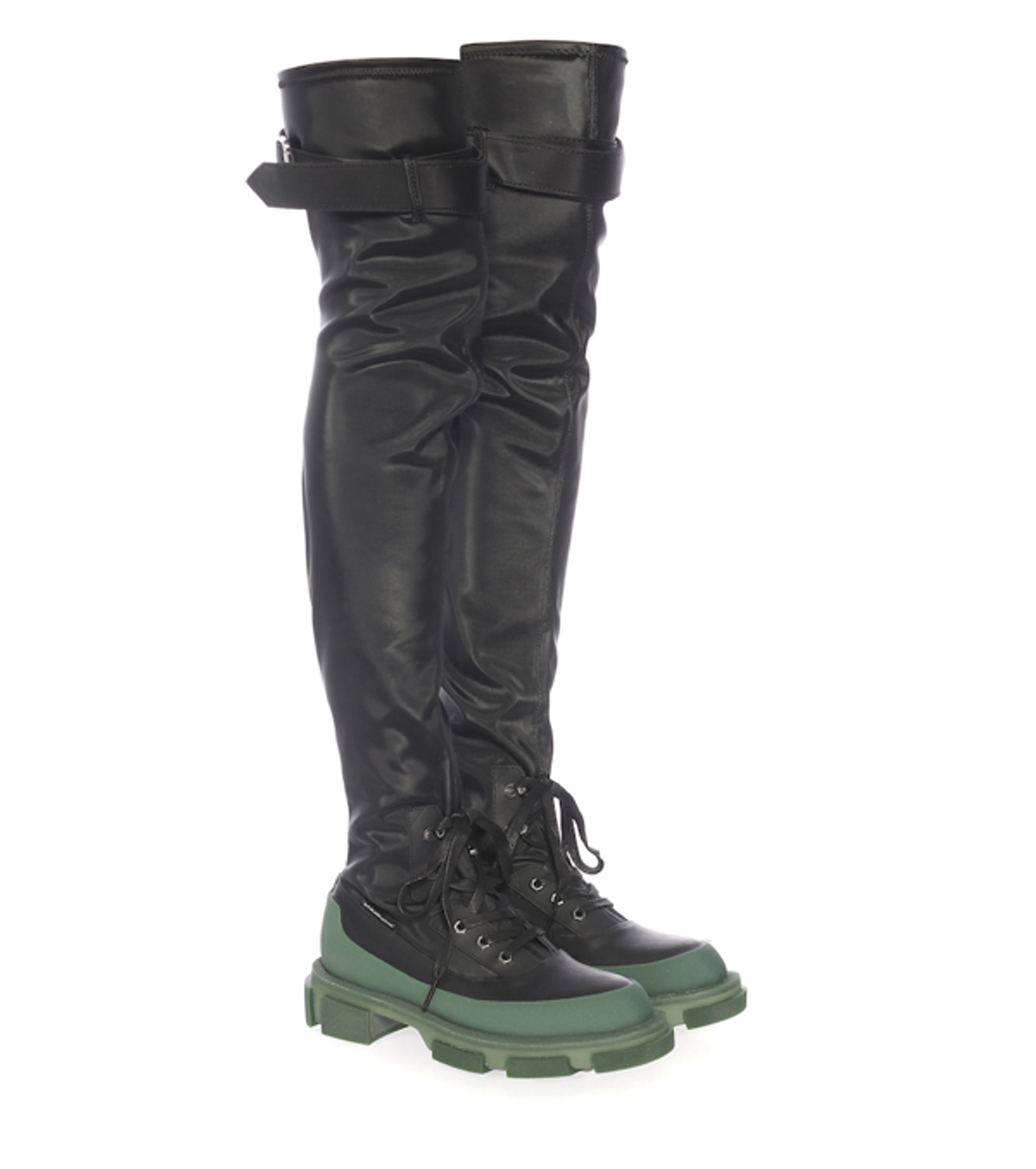 Monse X Both Gao Over-the-knee Boots In Black