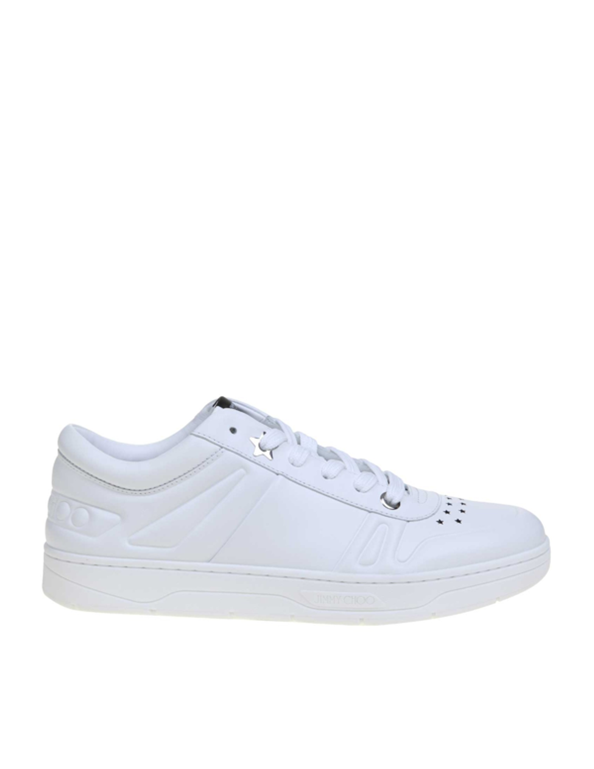 Jimmy Choo Jimmy Choo Hawaii Sneakers In Leather In White