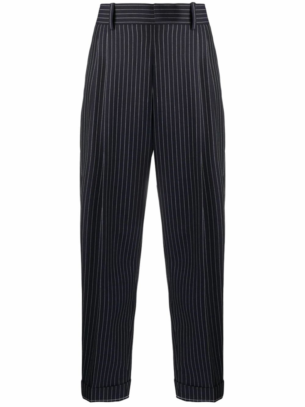 Chloé Chlo Womens Chc20upa180634c3 Blue Wool Pants