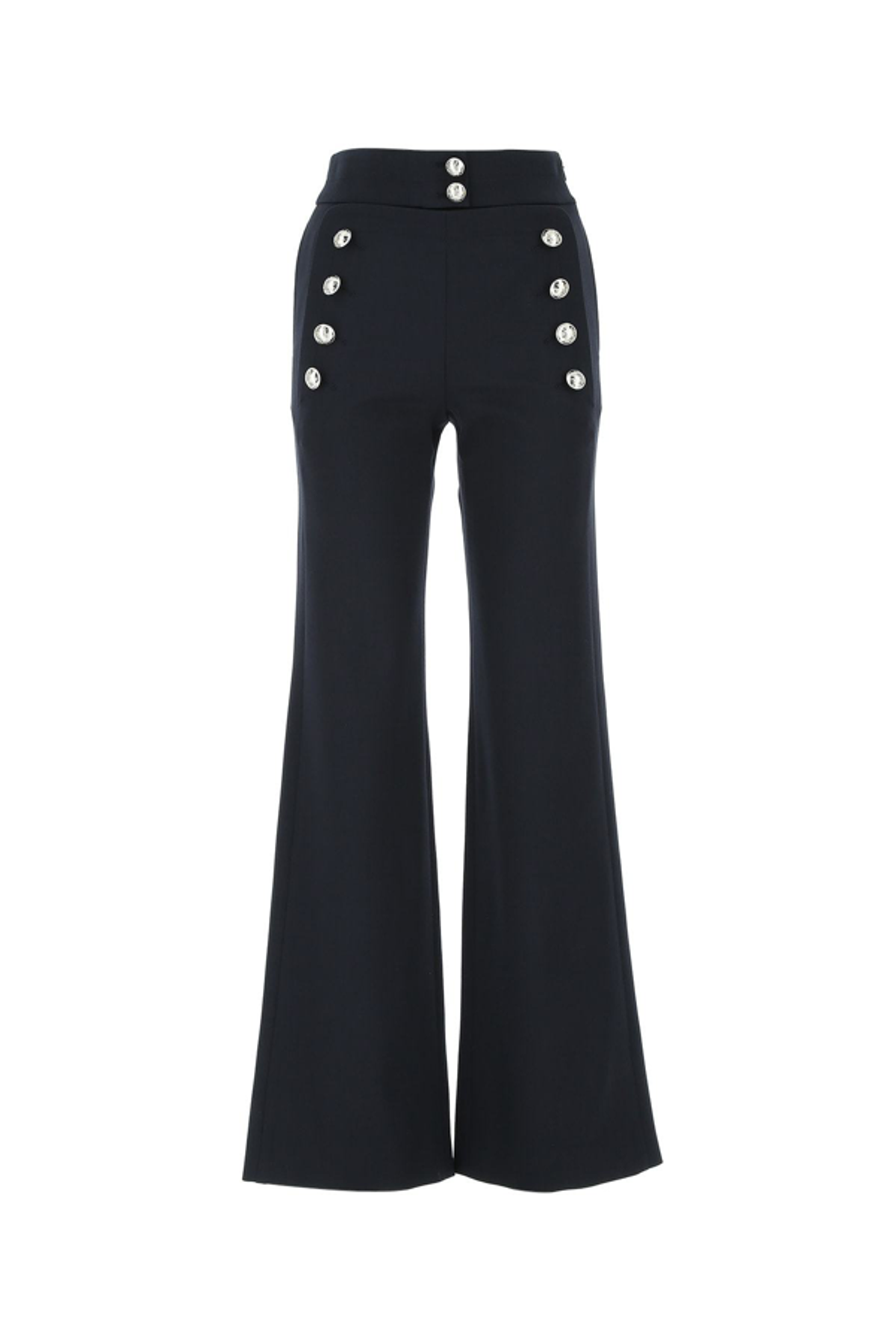 Chloé Chloé Sailor Flared Pants In Blue WHAT’S ON THE STAR?